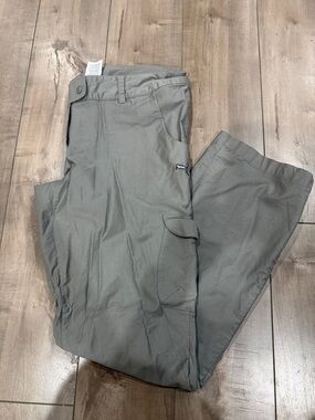 Puma Olive Green Boot Cut Cargo Pants